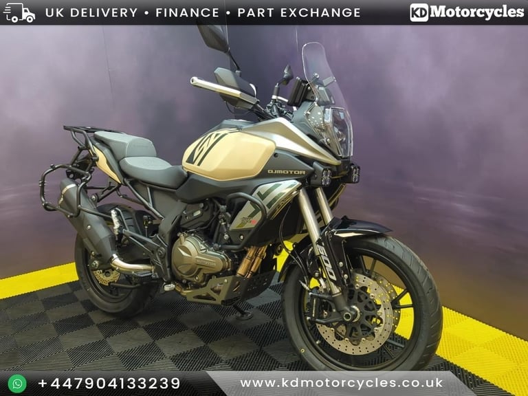 QJ MOTOR SRT 600 S adventure, touring, best motorcycle Free Luggage Set