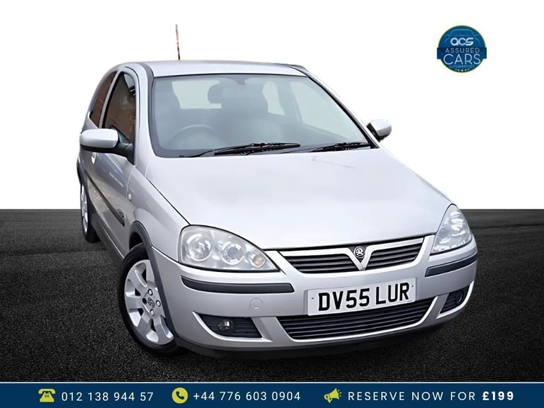 image for 2005 55 VAUXHALL CORSA 1.2 SXI 16V TWINPORT MTA 3D 80 BHP