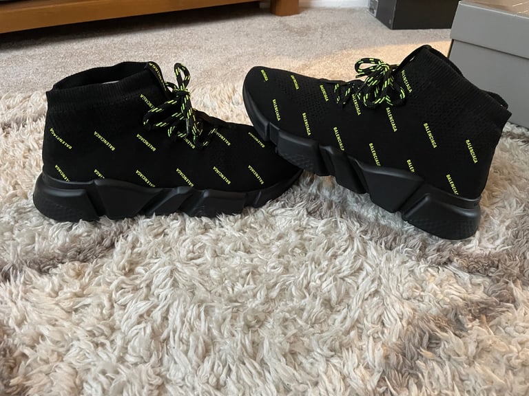 Balenciaga speed sock lace up 100% authentic like new 