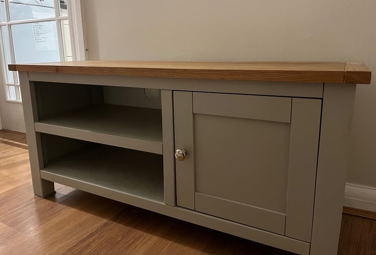 image for Wooden TV Unit - Grey