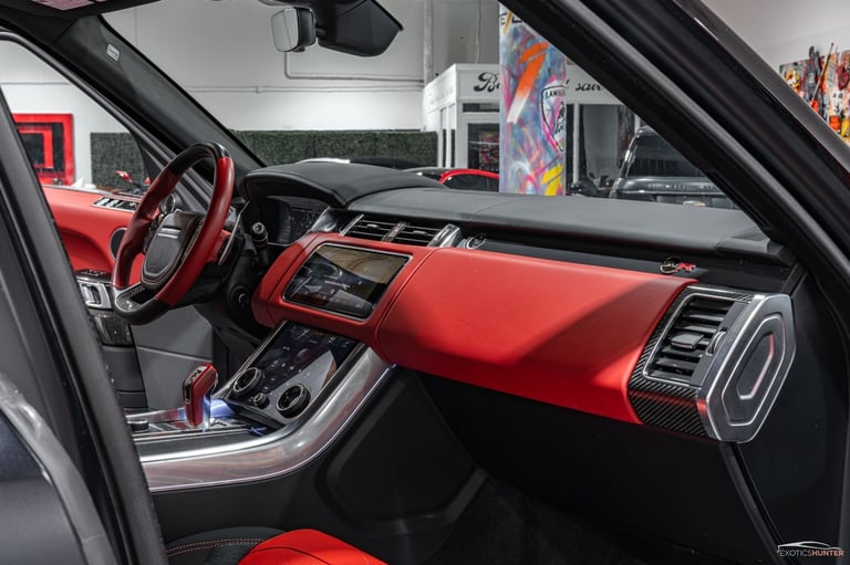 LEFT HAND DRIVE 2018 RANGE ROVER SPORT 5.0 SVR [CARBON] ONLY 12k MILES! | LHD