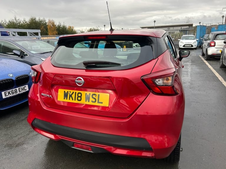 2018 Nissan Micra 0.9 Petrol (IG-T), Acenta Edition, Hatchback, 5 Door, Manual, Euro 6. Hatchback...