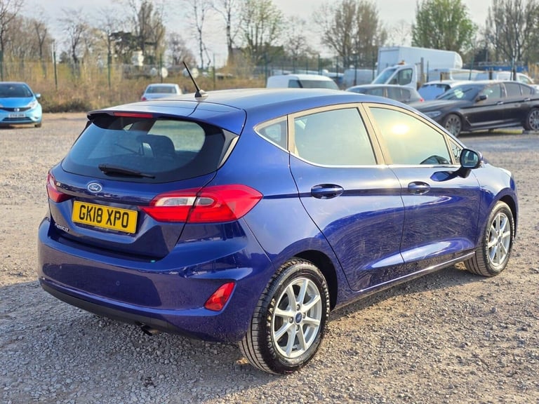 2018 Ford Fiesta 1.0T EcoBoost Zetec Auto Euro 6 (s/s) 5dr Hatchback Petrol Automatic