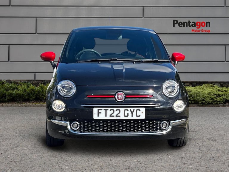  Fiat 500 1.0 Mhev Red Hatchback 3dr Petrol Manual Euro 6 s/s 70 Bhp Petrol
