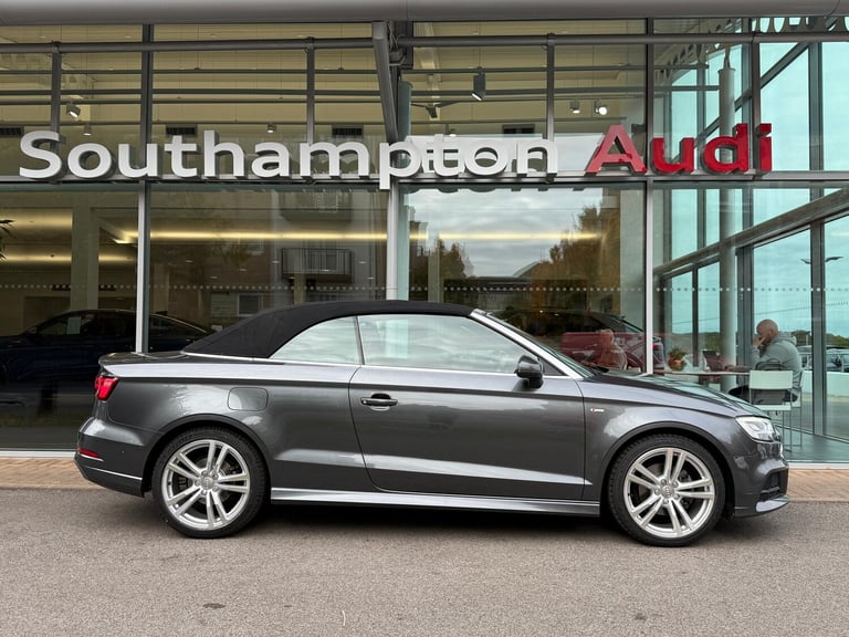 2020 Audi A3 Cabriolet 1.5 TFSI 35 S line Convertible 2dr Petrol Manual Euro 6 (s/s) (150 ps) CON...