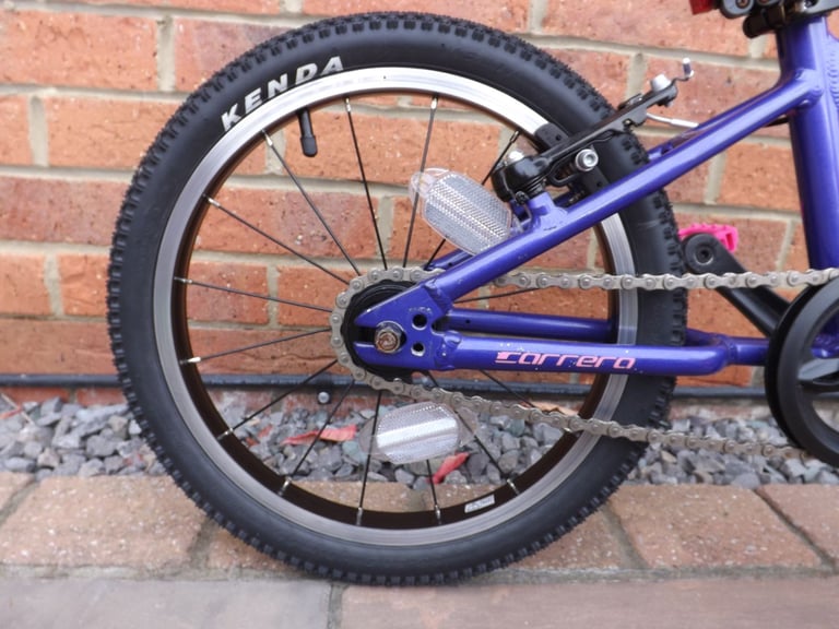 Carrera Cosmos Kids Bike - 16" Wheel - Purple / Pink