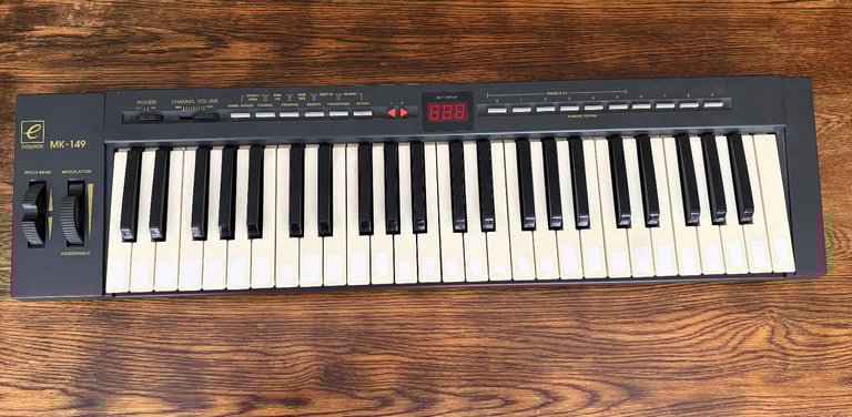 image for Evolution MK-149 midi controller keyboard vintage retro