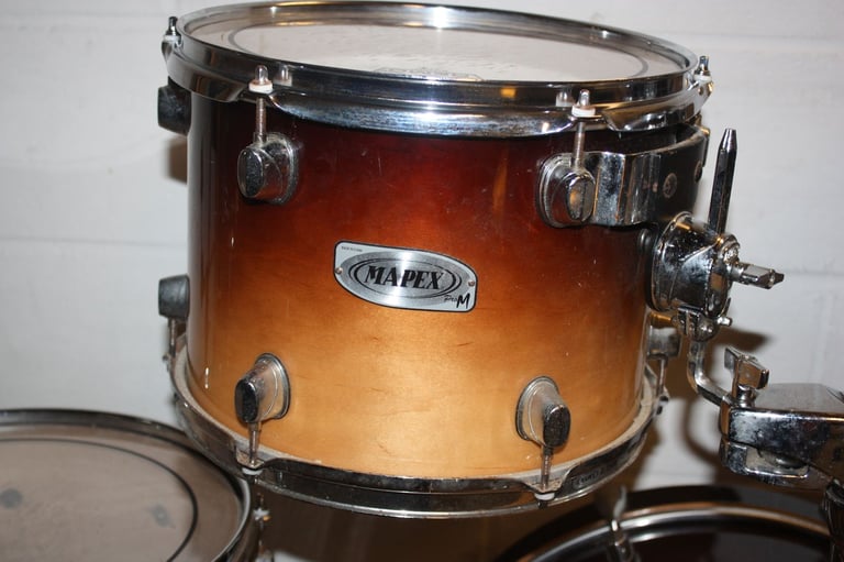 Mapex Pro M Series Caramel Fade 6 Piece Refurbished Drum Kit 20in Bass + All Hardware ~ £575 ono