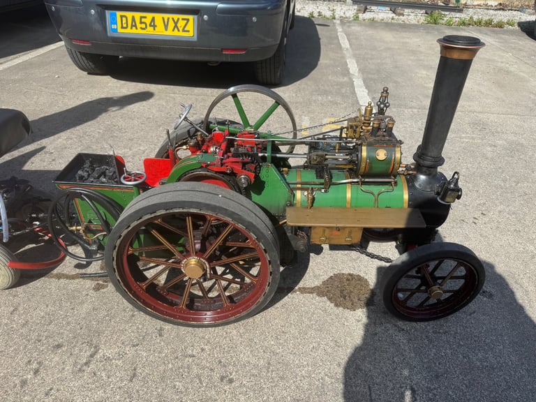 Burrell traction engine steam 