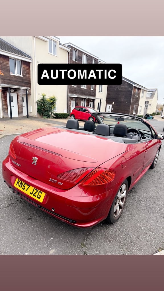 Peugeot, 307, Convertible, 2007, Automatic, 1997 (cc), 2 doors