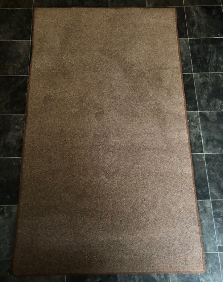 Brand new wool twist pile rug 