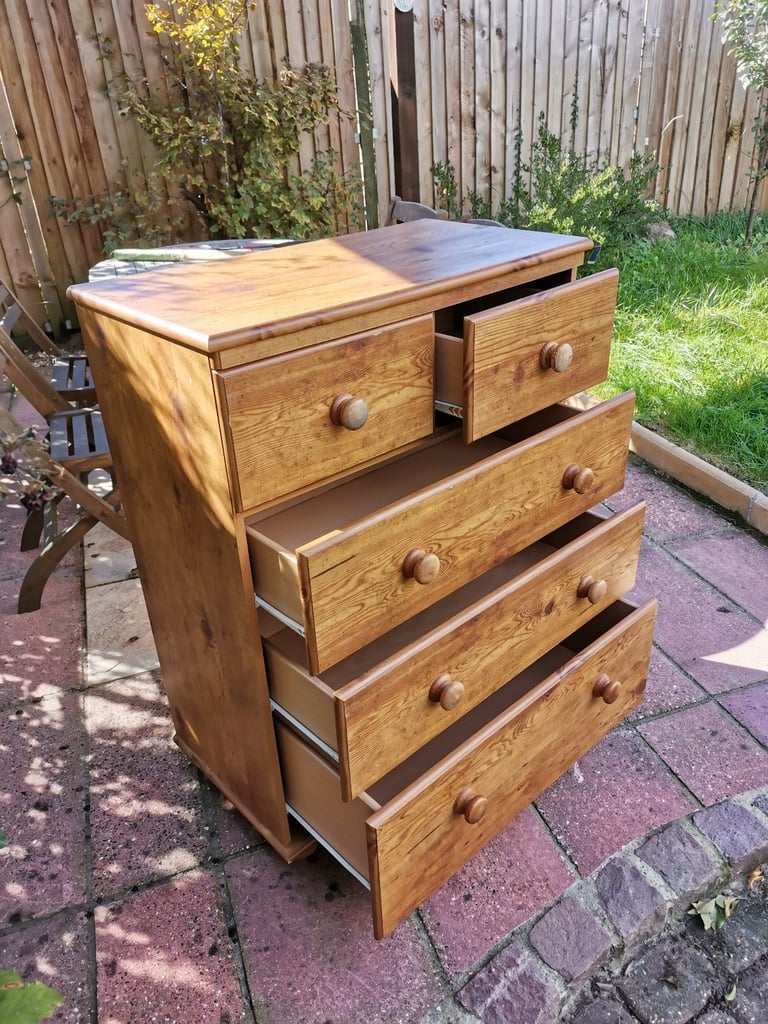 A Wooden Chest of Drawers