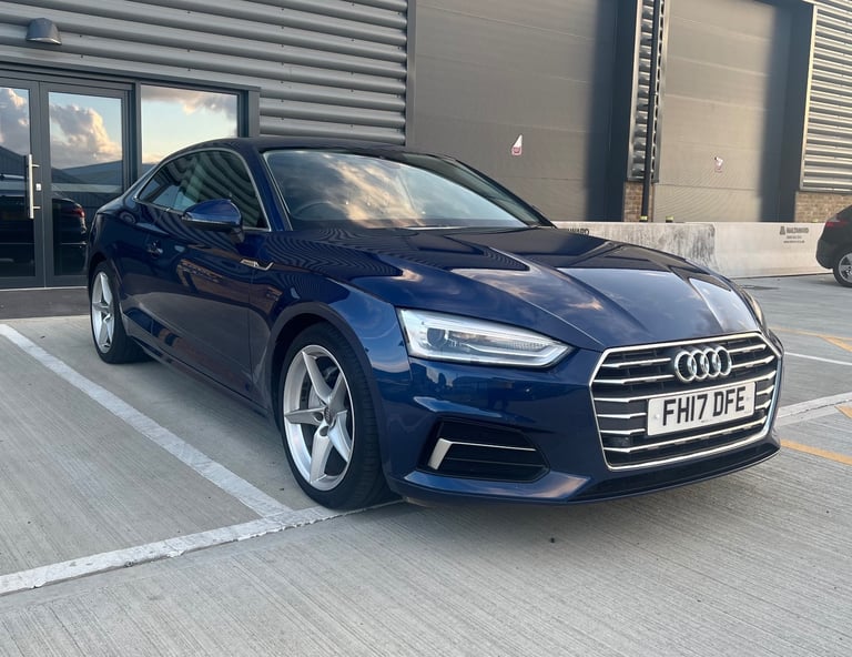  Stunning Blue Audi A5 Sport 2.0 TDI Ultra S-A Coupe 