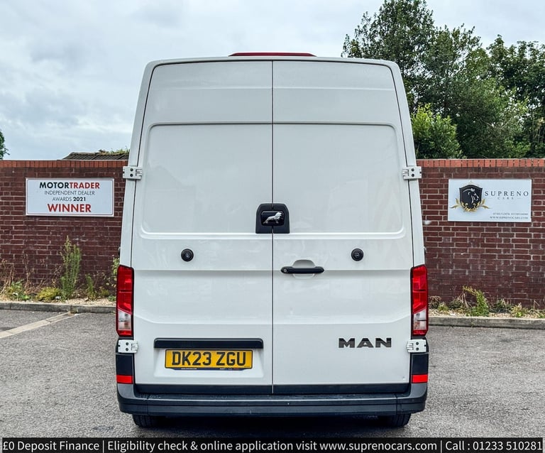 2023 MAN TGE 2.0 3140d LION XS Auto FWD LWB High Roof Euro 6 (s/s) 5dr PANEL VAN Diesel Automatic