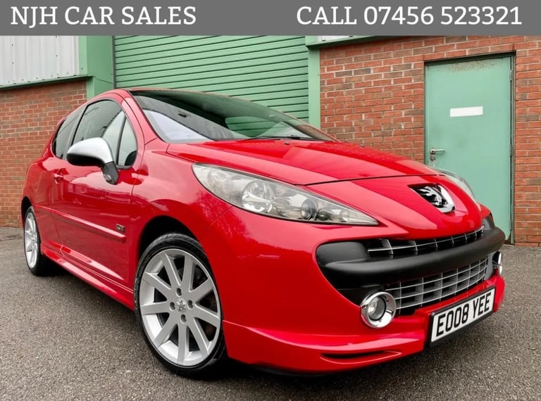 2008 (08) PEUGEOT 207 1.6 GTI THP 175 39,000 MILES 1 LADY OWNER IMMACULATE 