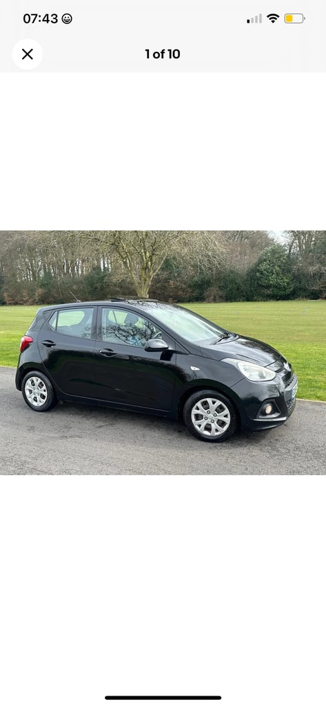 image for 2014 Hyundai i10 1.2 SE 5dr HATCHBACK Petrol Manual
