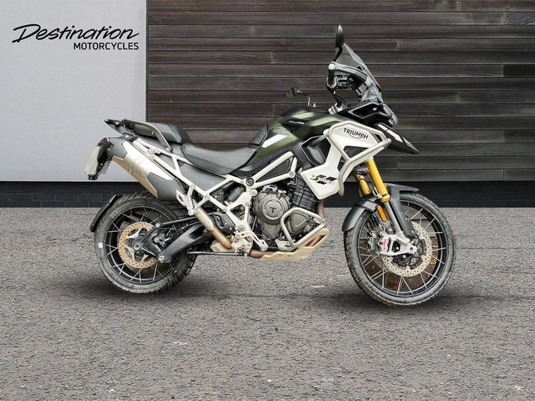 2022 Triumph Tiger RALLY PRO green 6 Speed Manual