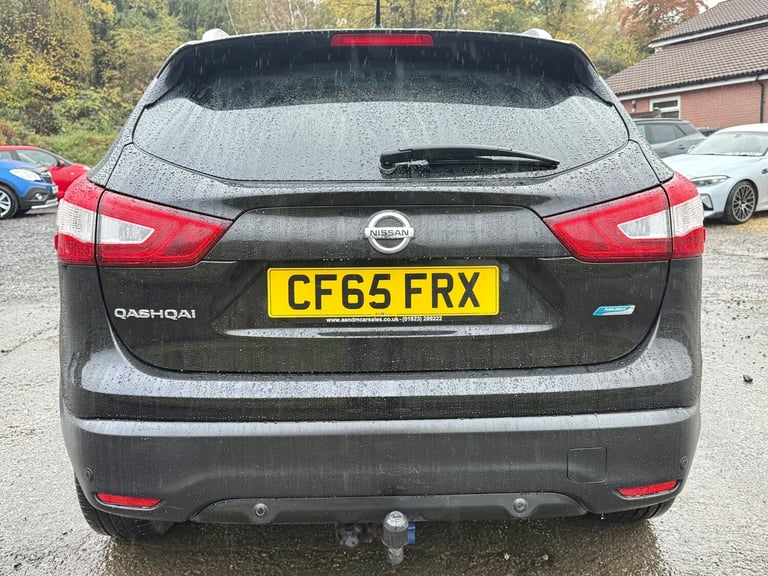 2016 NISSAN QASHQAI 1.5 DCI TEKNA 5DR BLACK PAN-ROOF HEATED LEATHER DIESEL