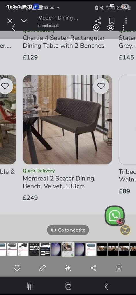 Brand New Dunelm®️ White Boucle Fabric Hallway Bench RRP £269