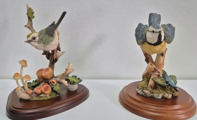 Collection of x15 display birds by Country Artists, Russell Willis and Views of Nature