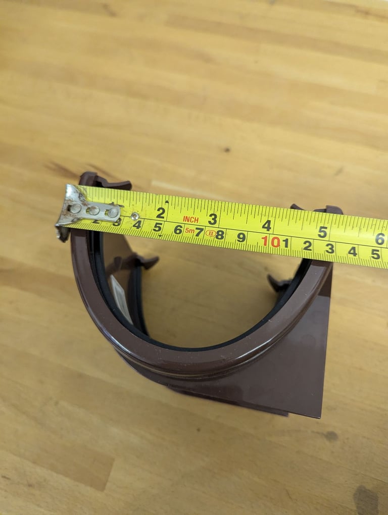 FloPlast  115mm Gutter connector x3