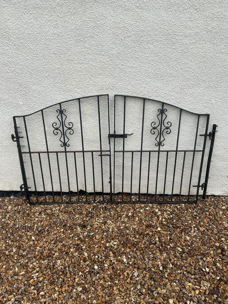 Wrought iron gate