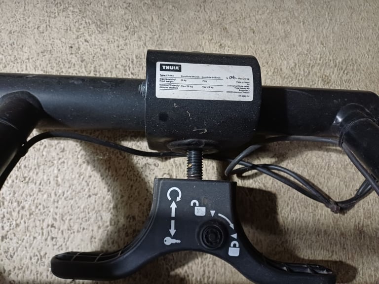 Thule 2 bike towbar rack