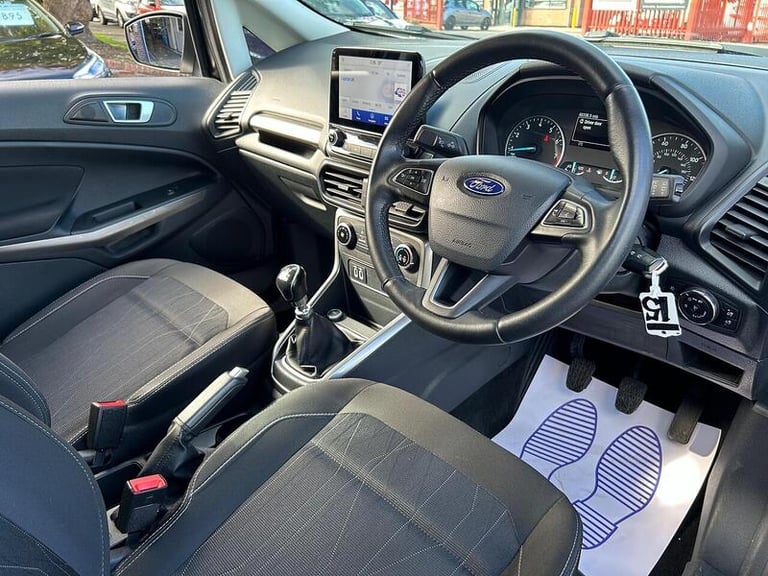 2019 Ford Ecosport 1.0T EcoBoost Zetec Euro 6 (s/s) 5dr SUV Petrol Manual