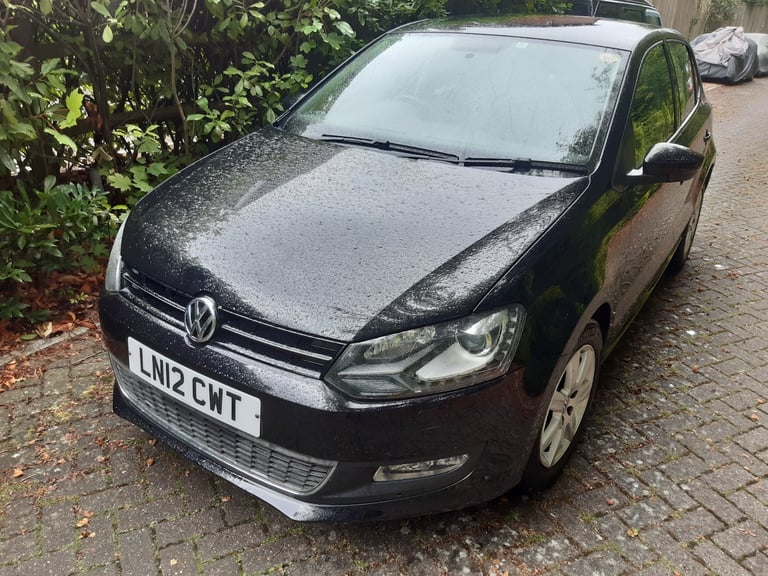 VW POLO 2012 AUTOMATIC 1.2 BLACK 5DR