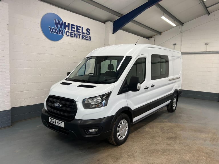 2024 Ford Transit 2.0 350 EcoBlue Trend Crew Van Manual L3 H2 Euro 6 (s/s) 5dr Combi Van Diesel M...