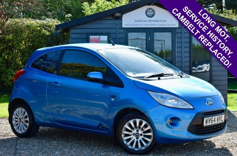 2014 Ford Ka 1.2 Zetec Hatchback 3dr Petrol Manual Euro 5 (s/s) (69 ps) Hatchback Petrol Manual