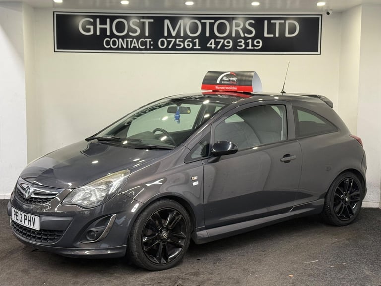 2013 Vauxhall Corsa 1.2 Limited Edition 3dr HATCHBACK PETROL Manual