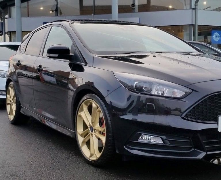 R561GL SWAP for Ours FORD FOCUS ST 4X 19'' GENUINE 5 TWIN SPOKE GOLD ALLOY WHEELS