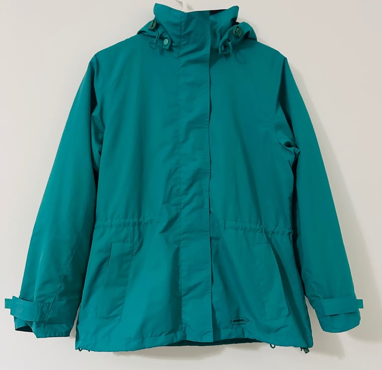 image for Mountainlife , waterproof, warm , comfortable with the fleece jacket in turquoise size 12 - UK