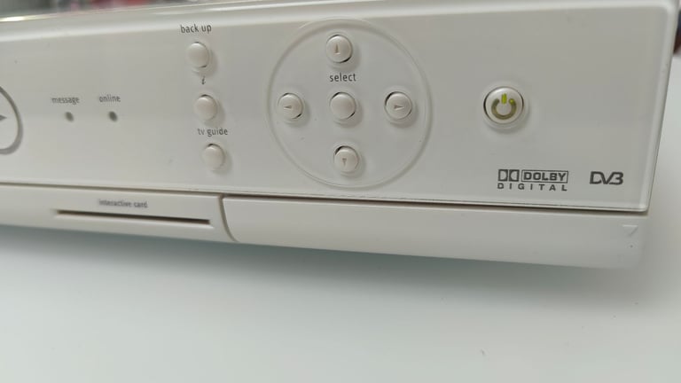 Sky +Box Amstrad DRX280 80GB Satellite TV Receiver Set Top Box White
