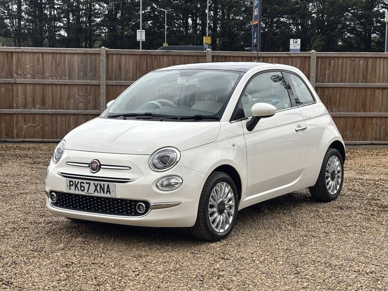 image for 2017 Fiat 500 1.2 Lounge Hatchback 3dr Petrol Manual Euro 6 (s/s) (69 bhp) Hatchback Petrol Manual