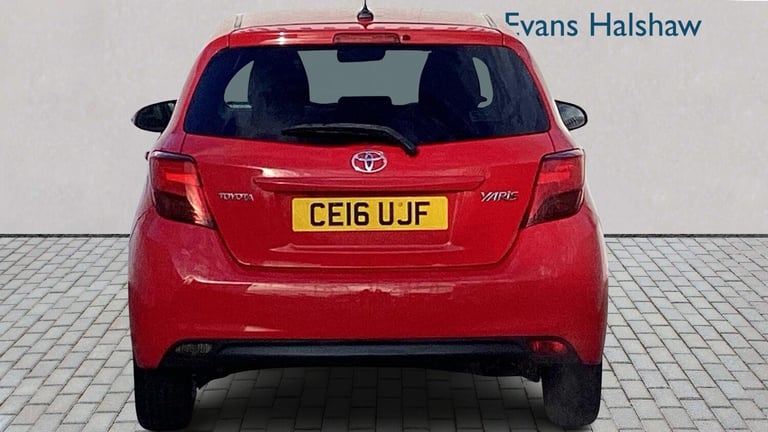 2016 Toyota Yaris 1.33 VVT-i Icon 5dr HATCHBACK PETROL Manual