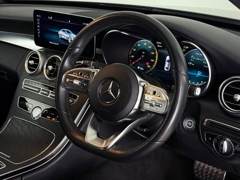 2019 Mercedes-Benz C-Class 1.5 C200 MHEV EQ Boost AMG Line (Premium) G-Tronic+ Euro 6 (s/s) 4dr S...