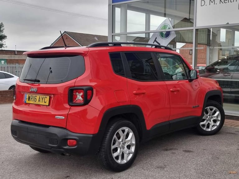 2016 Jeep Renegade 1.4 Multiair Longitude 5dr Manual SUV Petrol Manual