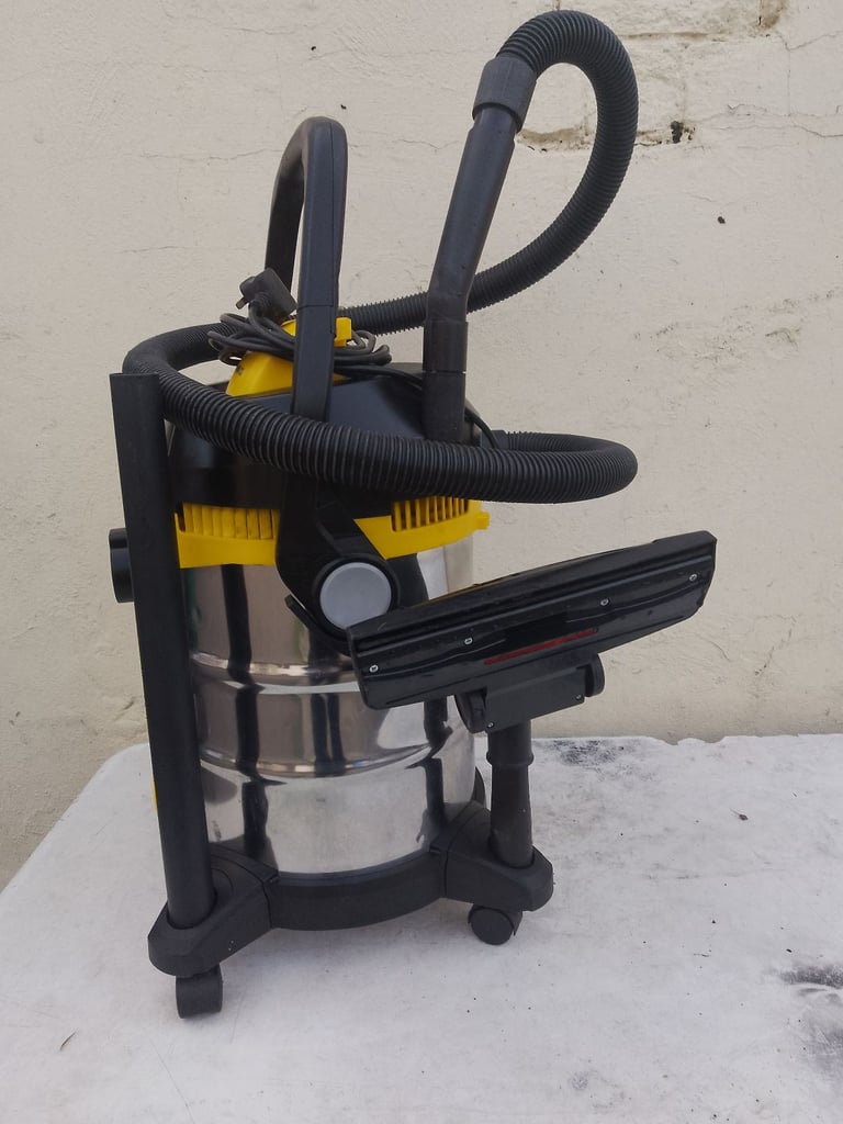 🛑 FREE DELIVERY 'STAINLESS STEEL'  WET&DRY CYLINDER VACUUM CLEANER 
