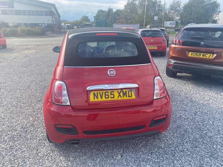 2016 Fiat 500 1.2 S 2dr CONVERTIBLE Petrol Manual
