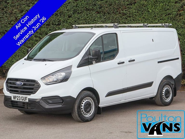 image for 2023 Ford Transit Custom 300 Leader 2.0TDCI, 105PS, L1 SWB Van, Air Con, Reverse Parking Sensors,...