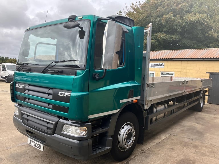 2013 DAF CF 65 .220 18 ton drop side truck idea scaffolding 