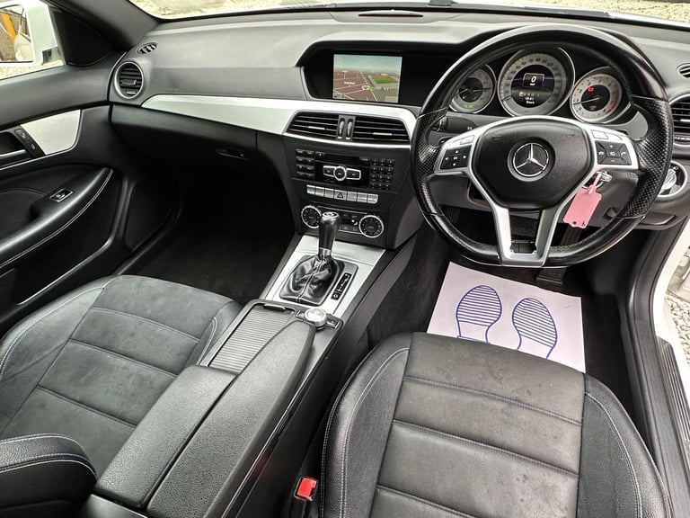 2014 Mercedes-Benz C Class 1.6 C180 AMG Sport Edition G-Tronic+ Euro 6 (s/s) 2dr COUPE Petrol Aut...