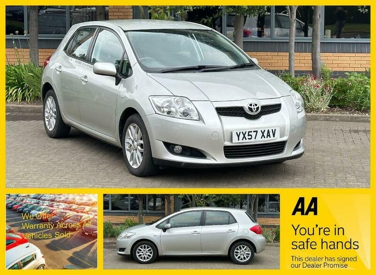 image for 2007 Toyota Auris 1.6 VVT-i TR 5dr HATCHBACK Petrol Manual
