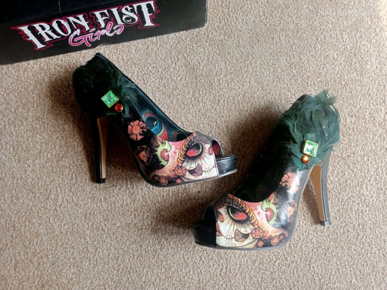 Iron fist sales peep toe heels