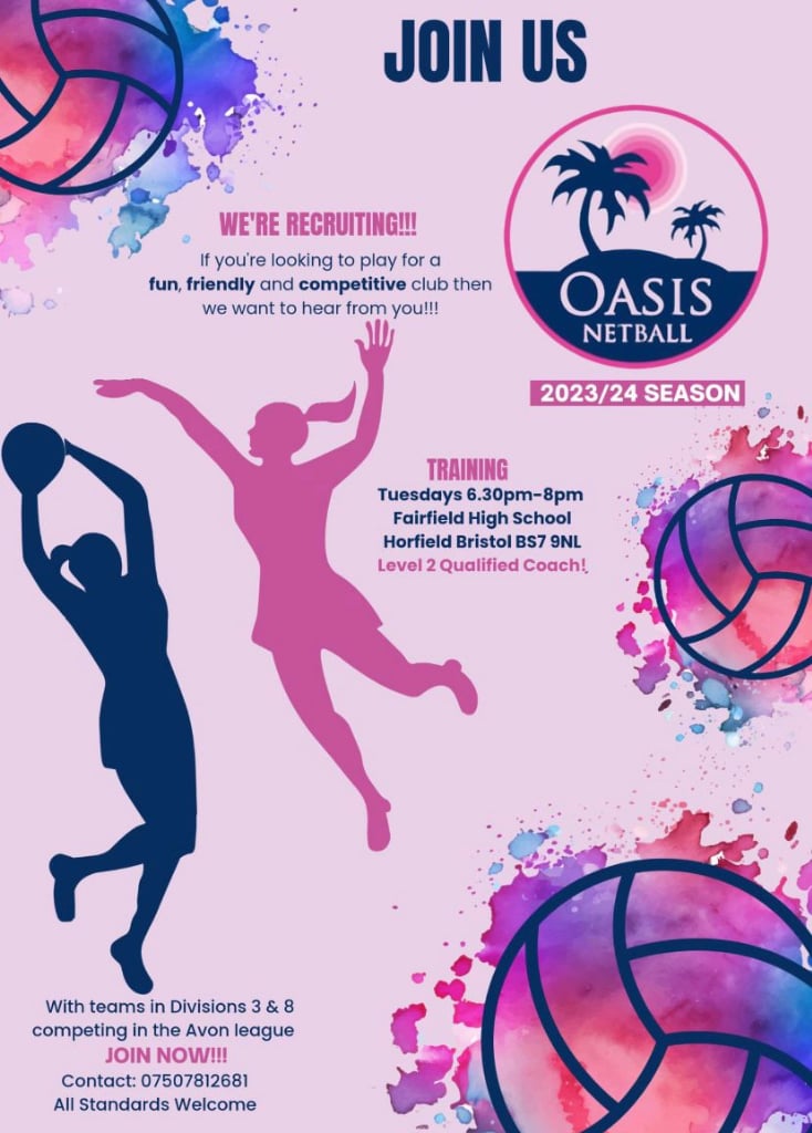 Netball players wanted! 