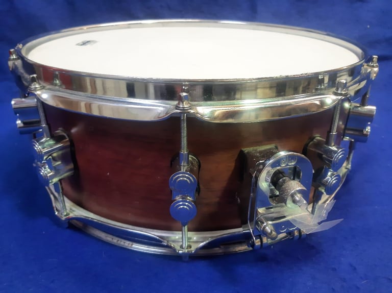 PDP Limited Edition 18 Ply Bubinga and Maple Shell 14in x 5.1/2in Refurbished Snare Drum ~ £175 ono