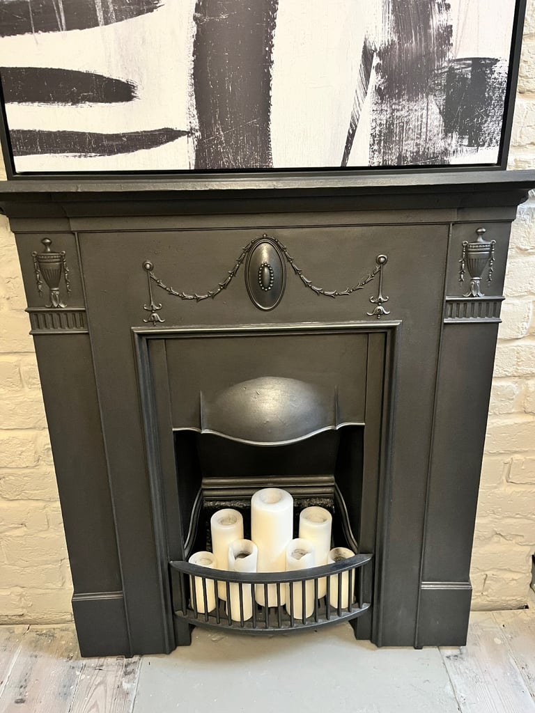 Victorian fireplace iron 