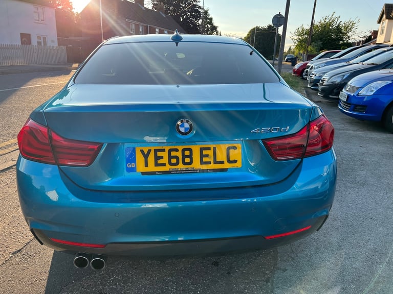 2018 BMW 4 Series 420d 190 M Sport 2dr Auto Professional Media Diesel